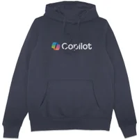 Copilot Navy Chest Print Hoodie