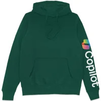 Copilot Green Sleeve Print Hoodie
