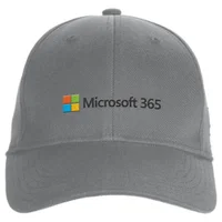 Microsoft 365 Grey Embroidered Cap