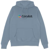 Copilot Stone Blue Chest Print Hoodie
