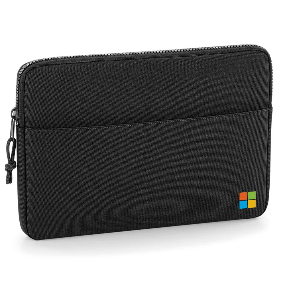 Microsoft 15" Black Icon Laptop Sleeve Image 1