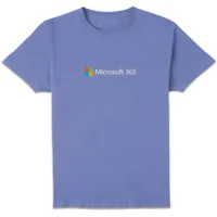 Microsoft 365 Chest Print Unisex T-Shirt - Violet