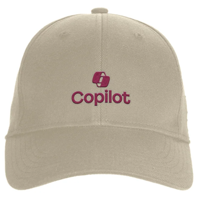 Copilot Natural Stack Embroidered Cap