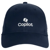 Copilot Navy Stack Embroidered Cap