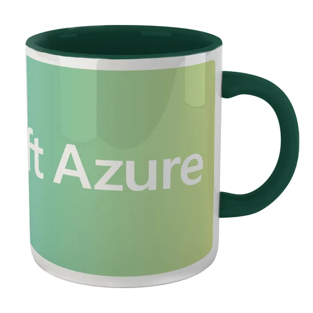 Microsoft Azure Green Gradient Green Mug