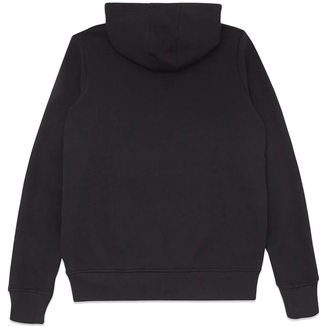 Microsoft Black Chest Print Hoodie