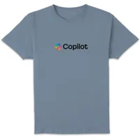 Copilot Stone Blue Chest Print Standard T-Shirt