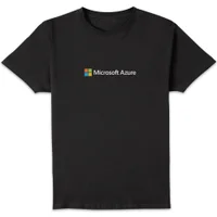 Microsoft Azure Black Chest Print Standard T-Shirt