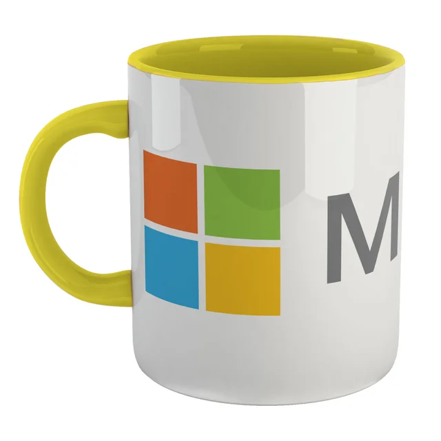 Microsoft Yellow Mug