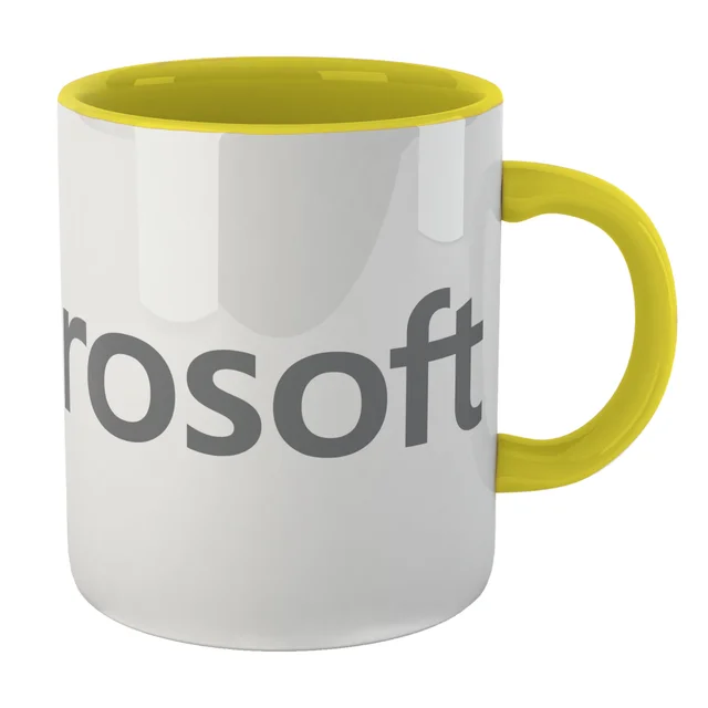 Microsoft Yellow Mug