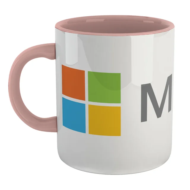 Microsoft Pink Mug