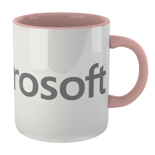 Microsoft Pink Mug