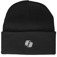 Copilot Black Logo Embroidered Beanie