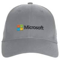 Microsoft Grey Embroidered Cap