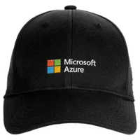 Microsoft Azure Black Embroidered Cap
