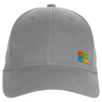 Microsoft Grey Icon Embroidered Cap