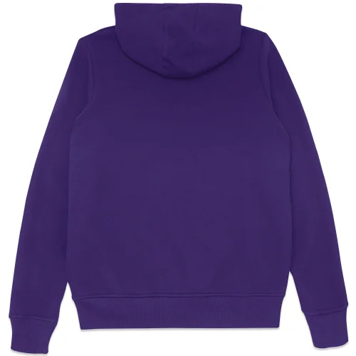 Microsoft 365 Purple S Chest Print Hoodie Image 2
