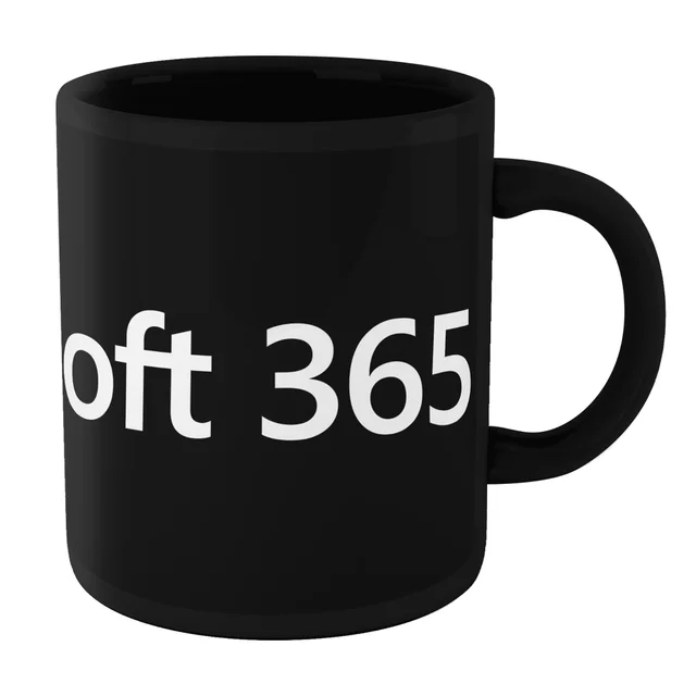 Microsoft 365 Black Mug