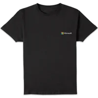 Microsoft Black Pocket Print Standard T-Shirt