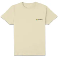 Microsoft Cream Pocket Print Standard T-Shirt
