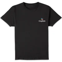Copilot Black Pocket Print Standard T-Shirt