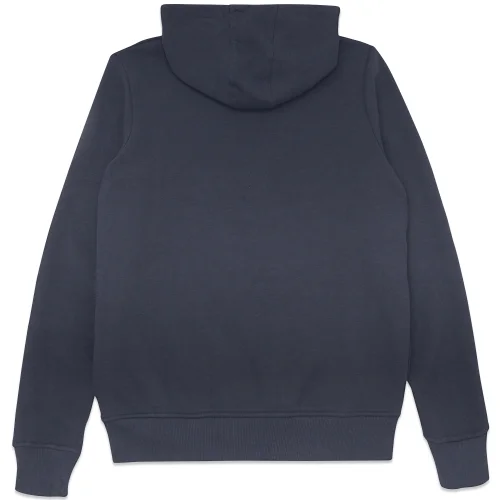 Microsoft Navy S Sleeve Print Hoodie Image 2
