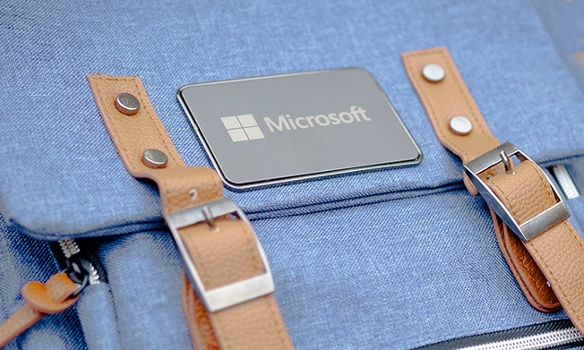 Microsoft Security Backpack Office Gear